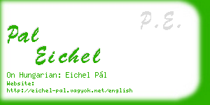 pal eichel business card